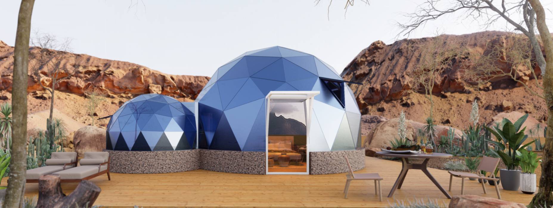 广元球形智能光伏玻璃星空房